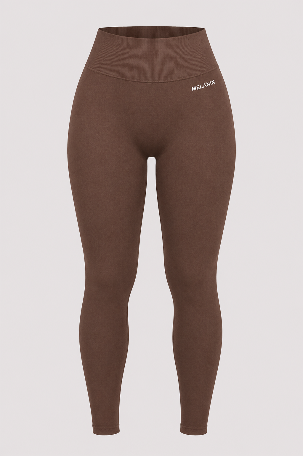 BROWN SEAMLESS LEGGINGS