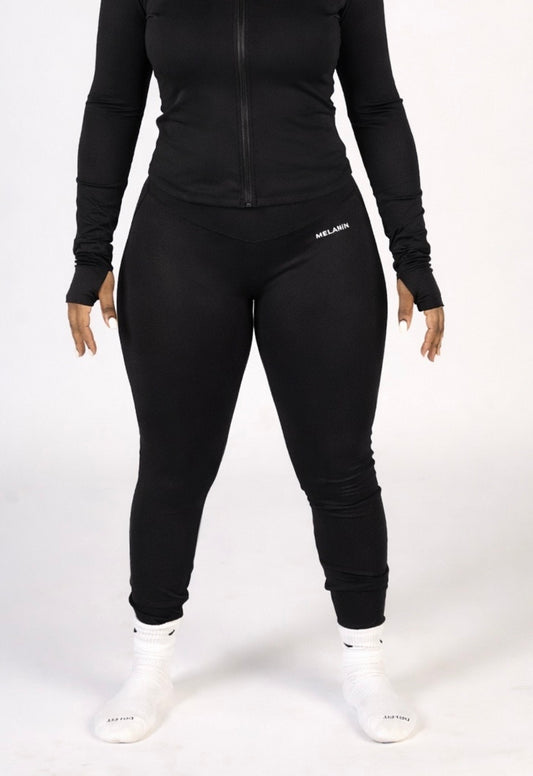 BLACK SOFT SCULPT LEGGINGS