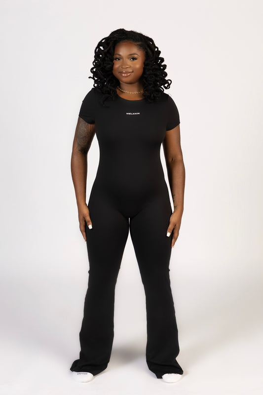 FLARE PANTS BACK OUT JUMPSUIT