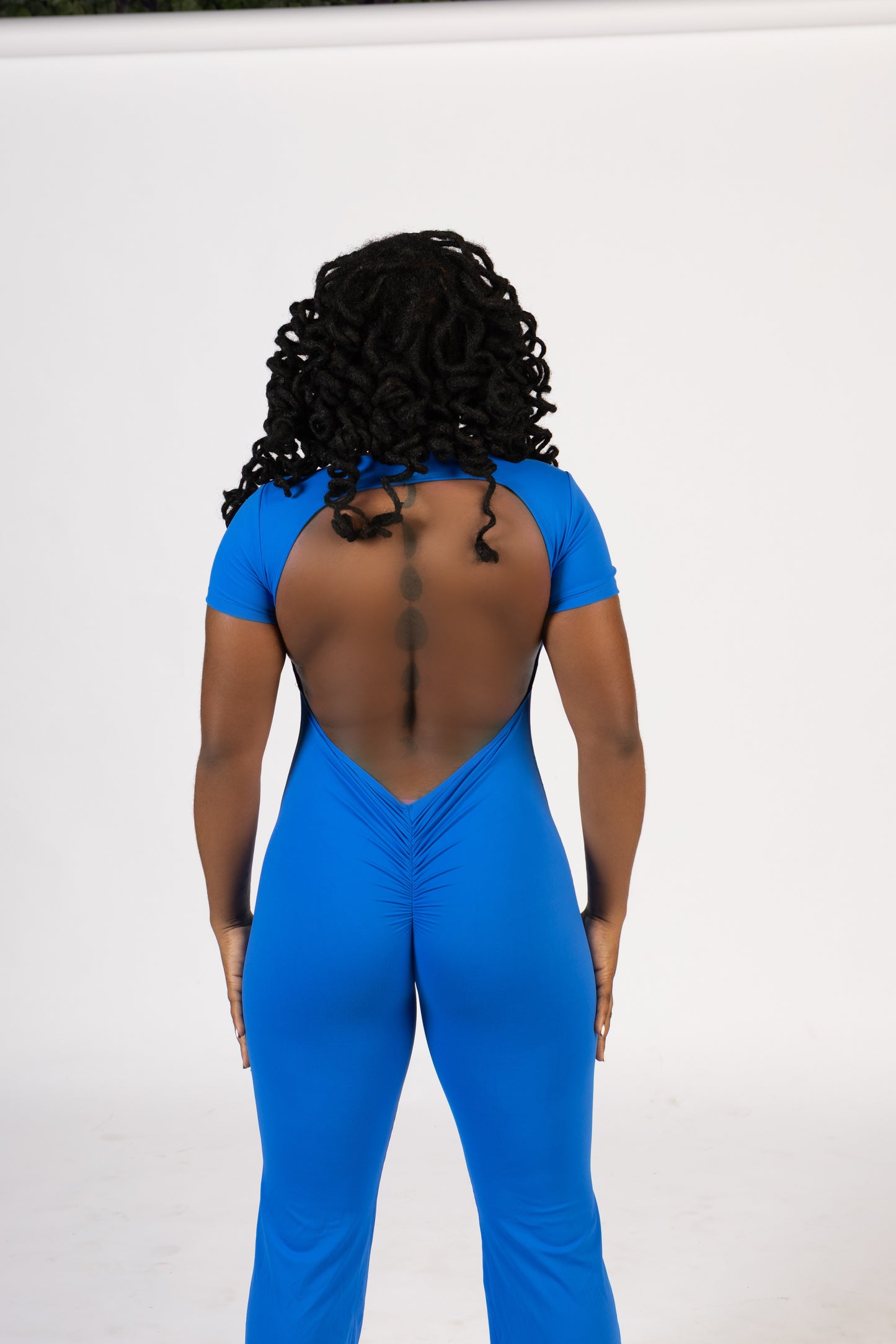 FLARE PANTS BACK OUT JUMPSUIT