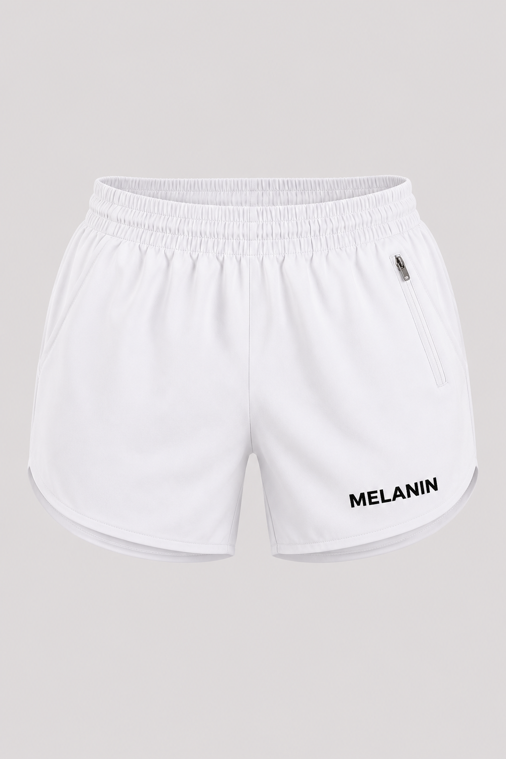 White Elite Comfy Active Shorts
