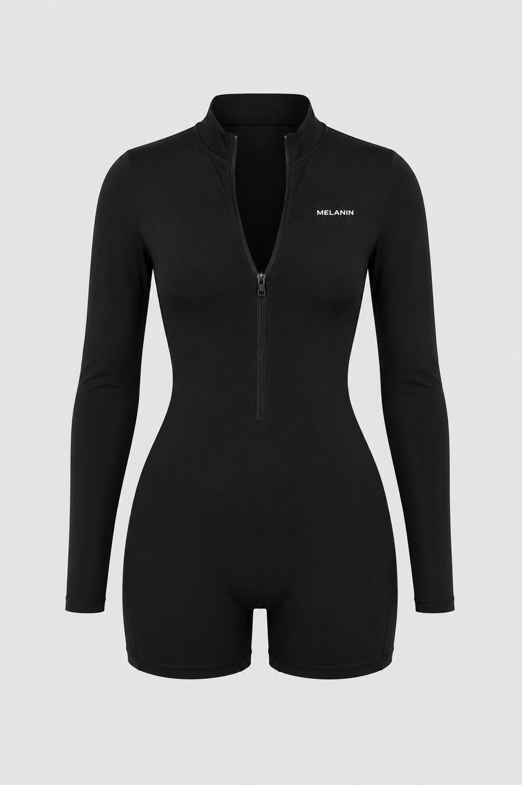 LONG SLEEVE BACK OUT ZIP UP ROMPER