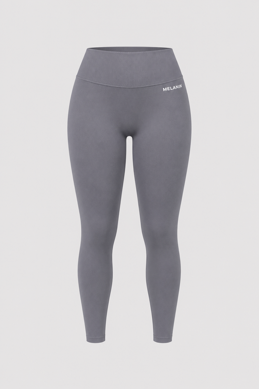 GREY SEAMLESS LEGGINGS
