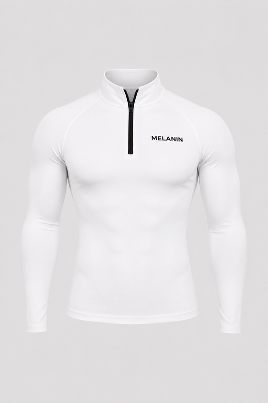 WHITE LONG SLEEVE SLIM FIT SHIRT