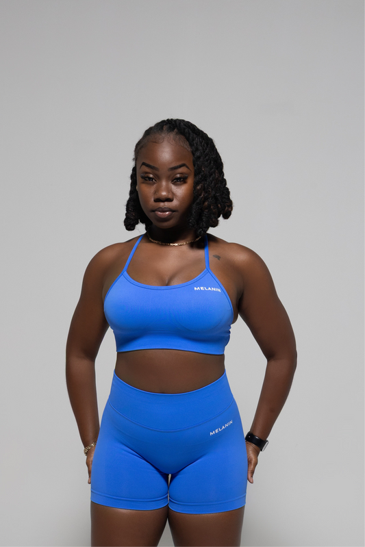 BLUE CRISS CROSS BACK SPORTS BRA