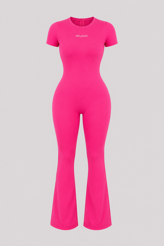 FLARE PANTS BACK OUT JUMPSUIT