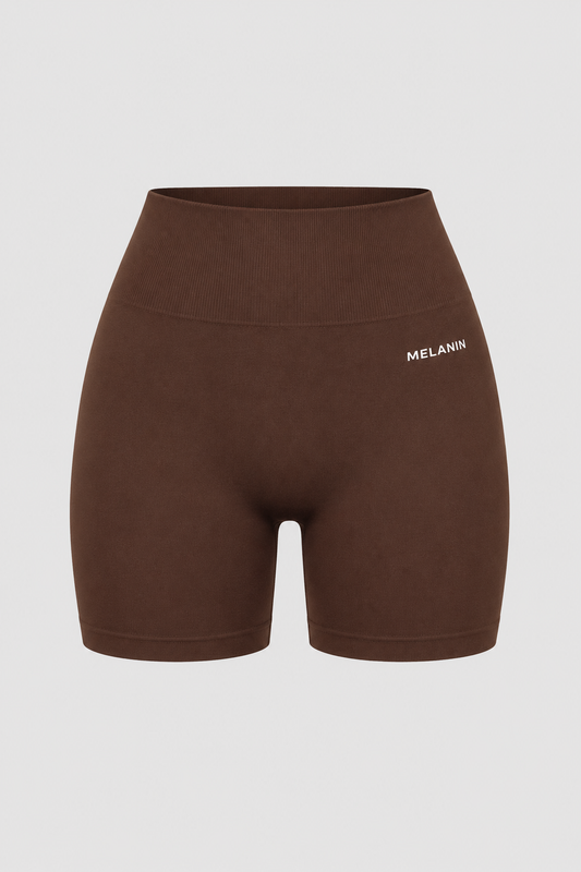 MOCHA SEAMLESS SHORTS