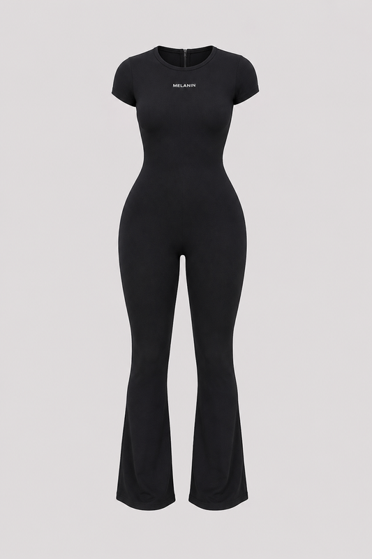 FLARE PANTS BACK OUT JUMPSUIT