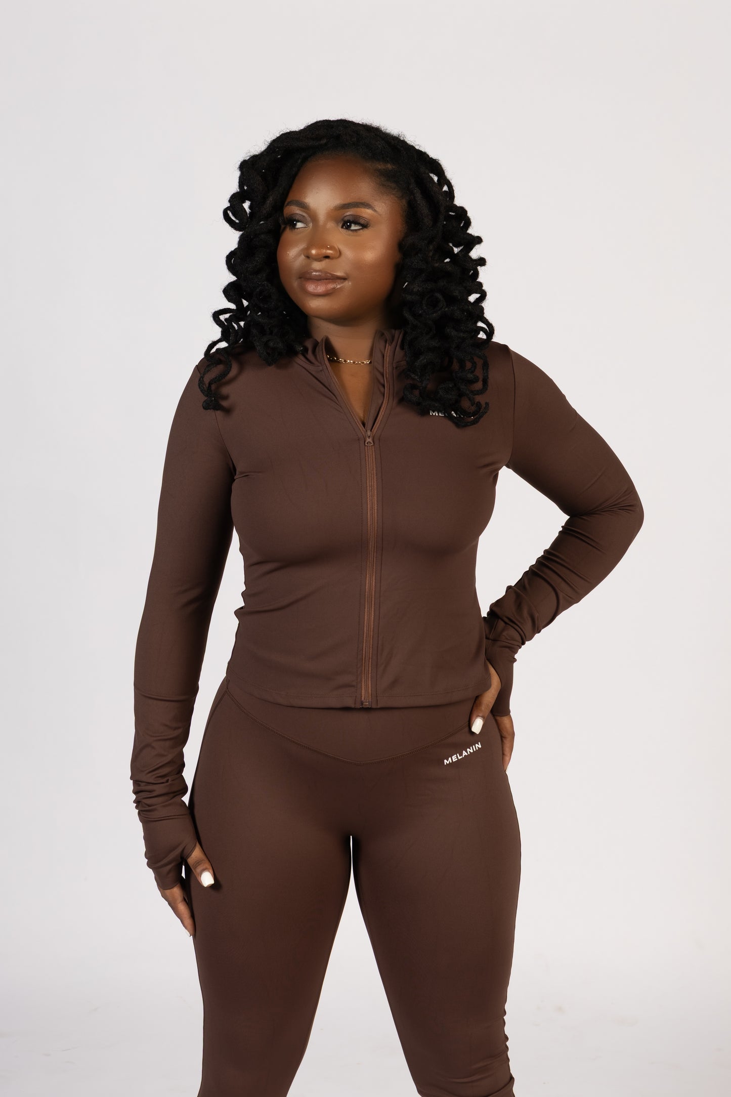 SCULPT ZIP UP JACKET