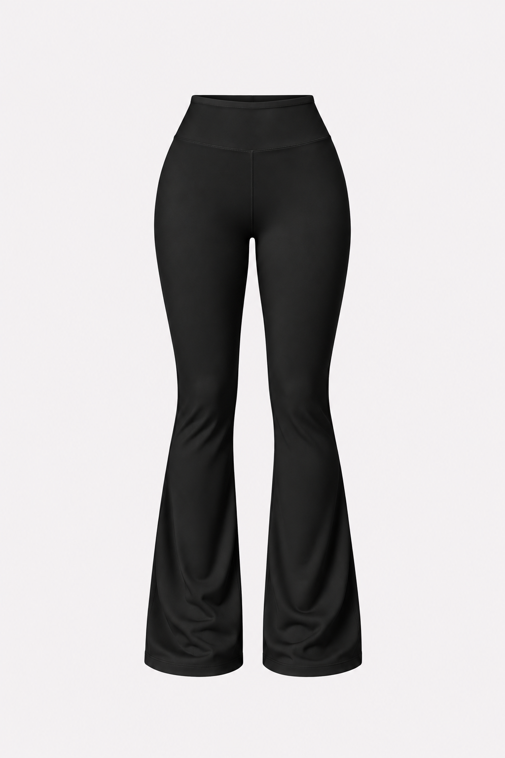 Black Long Flare Leggings